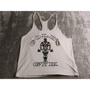 Vintage Gold's Gym Tank Top Mens Small Made In USA